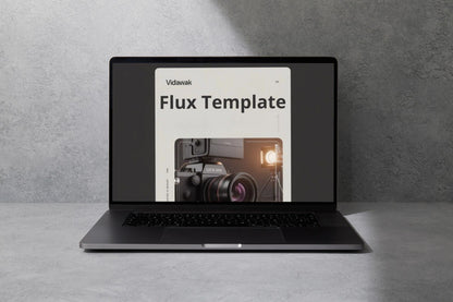 laptop flux template